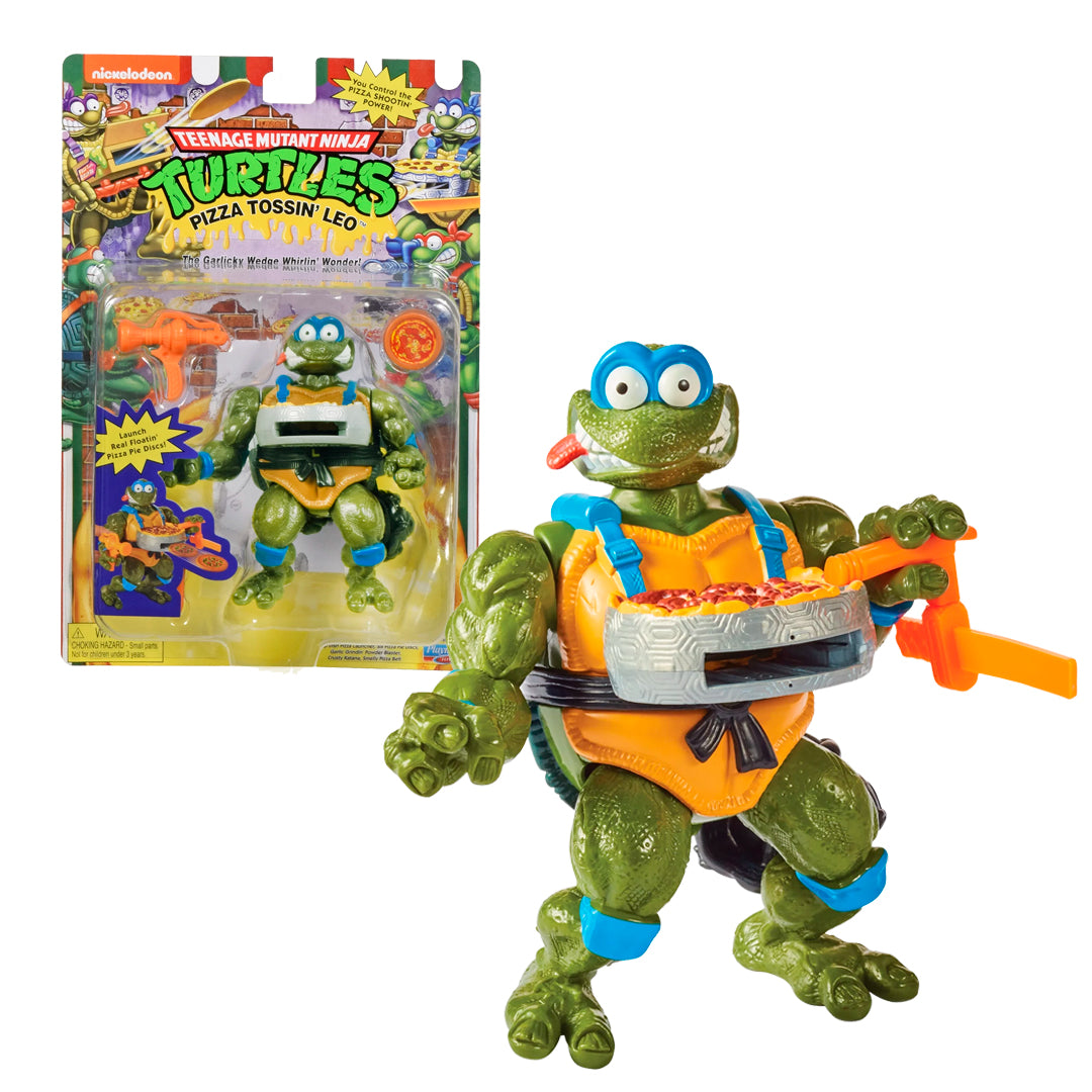 FIGURA TORTUGAS NINJA PIZZA TOSSIN LEO | NICKELODEON FIGURA TORTUGAS NINJA PIZZA TOSSIN LEO | NICKELODEON
